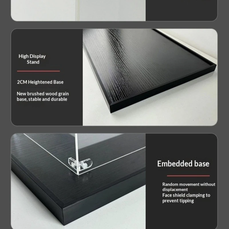 아크릴 디스플레이 박스 65/70x30x20 레고 테크닉 페라리 42141 42206/07 42171 메르세데스 F1 자동차 모델 방진 보관 케이스