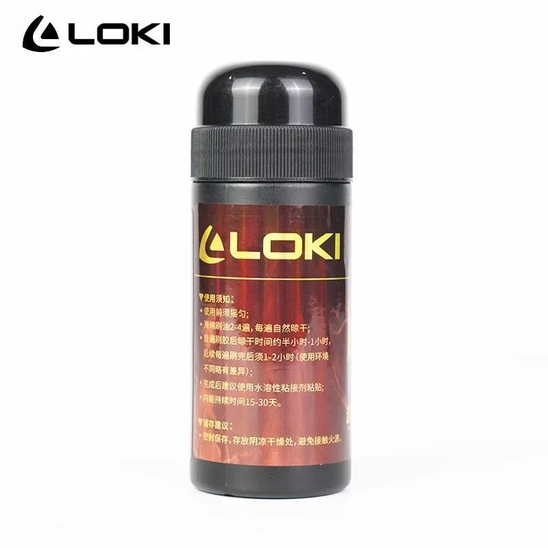 Original LOKI Rxton Special Table Tennis Booster Performance Ping Pong Solubility Bond Oil VOC Tune Glue Black Oil 100ml table tennis bond oil,table tennis glue