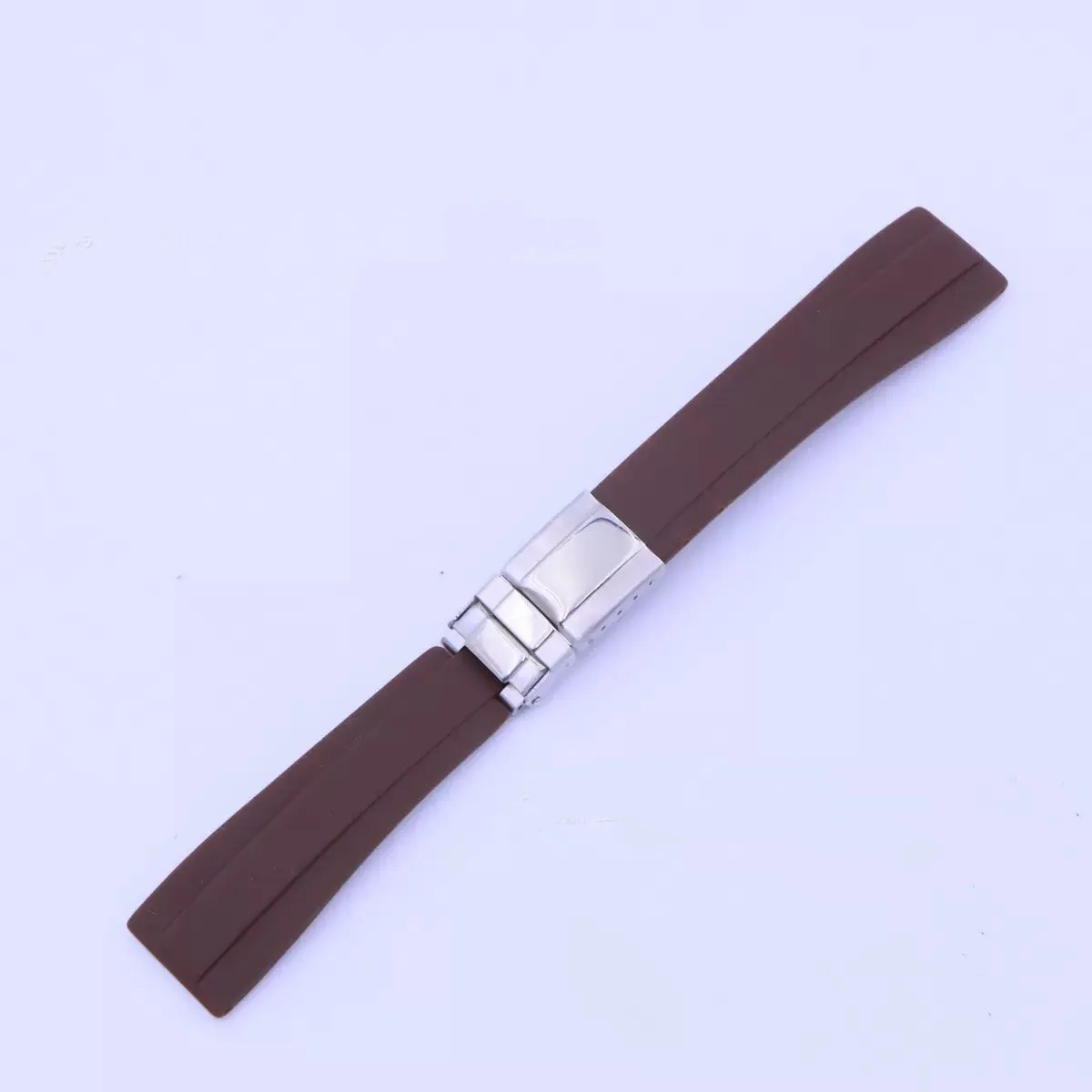 Universal 20mm Silicone Rubber Watch Strap - Versatile Wristband
