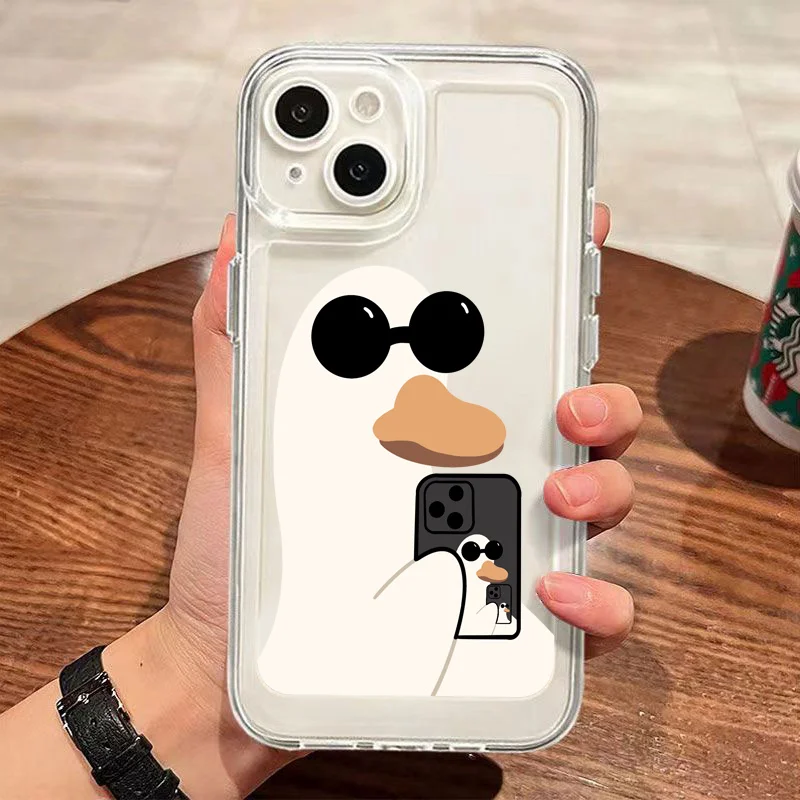 Adorable Duck-Themed Phone Case – Charming Design with Enhanced Protection