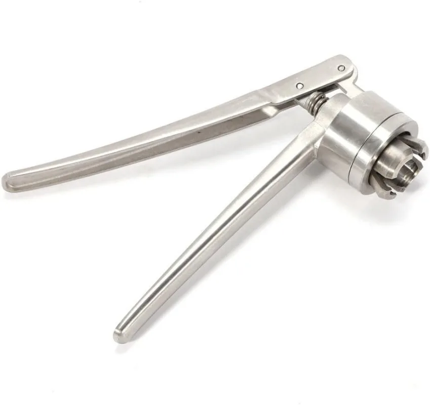 Manual Vial Crimper Aluminum&Plastic Flip Off Caps Hand Sealing Machine (20mm Aluminium-Plastic Cap)