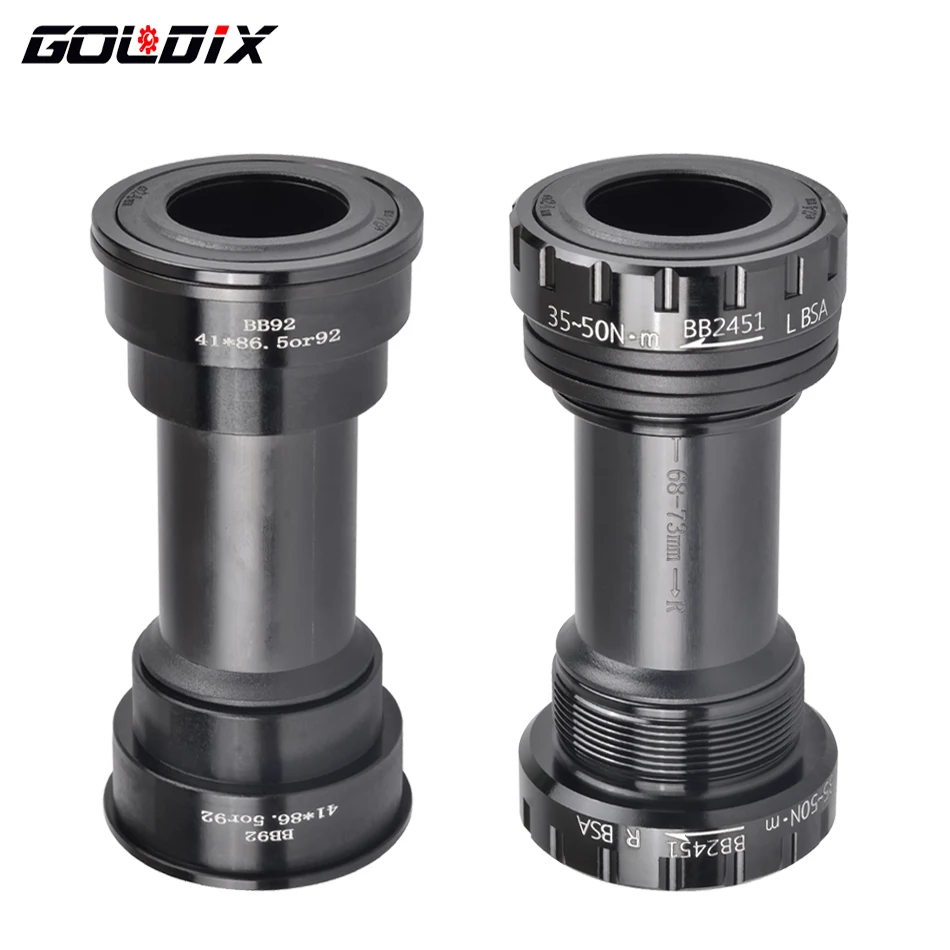 GOLDIX BB68 BB92 Bicycle Bottom Brackets Adapter Bicycle