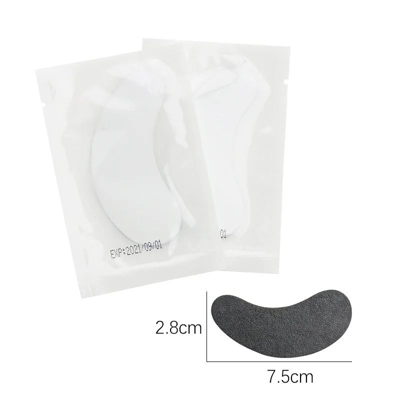 Gel Eye Pads Eyelashes Paper Patches Eyelash Extension Eye Tips Sticker Wraps Makeup Tools 50 pairs/lot