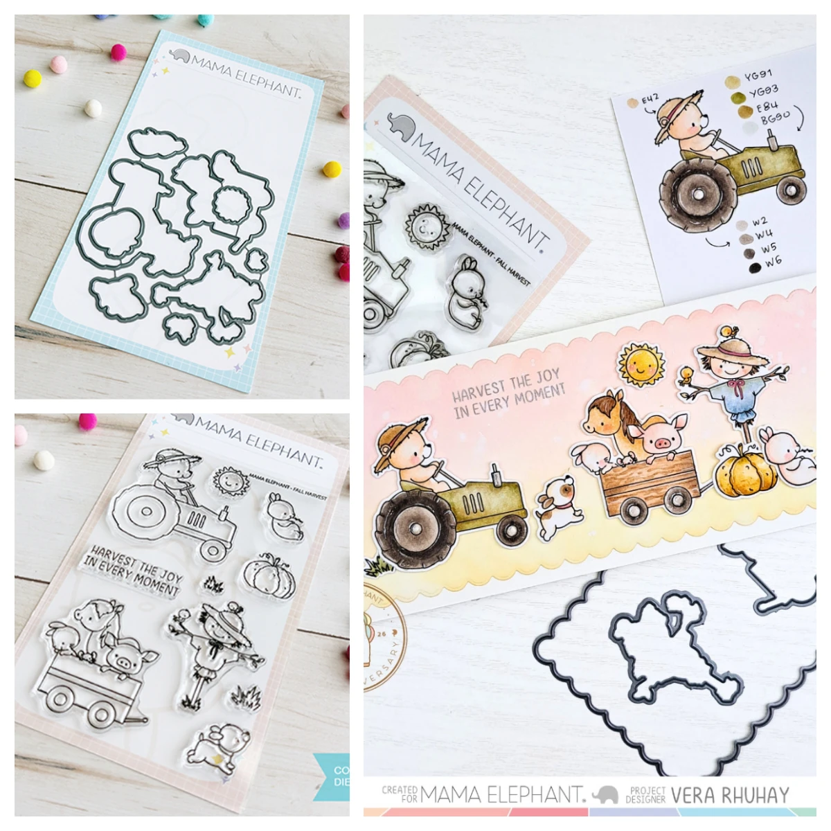 Festive Embossing and Cutting Dies Set for Holiday Scrapbooking and Card Making