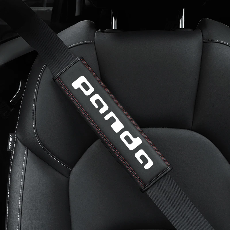 Fiat Panda Tipo Bravo Freemont 500 Punto 자동차 액세서리 탑 가죽 소재 자동차 안전 벨트 커버 어깨 보호대