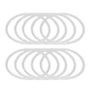 10pcs Plastic Dream Catcher Dreamcatcher Ring Macrame Craft Hoop DIY Wedding Wind Chime Hanging Decorations Accessory 6-20CM 6