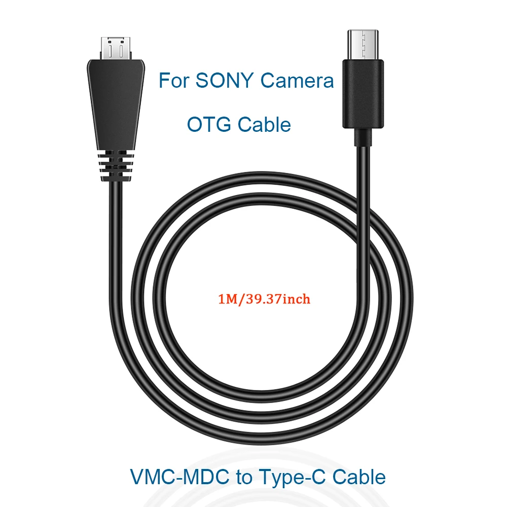High-Speed Type-C OTG Cable for Seamless SONY Camera to Android Connection