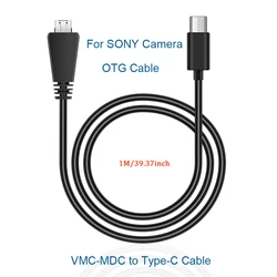 High - Speed Type - C OTG Cable for Seamless SONY Camera to Android Connection (MD3 - TypeC)