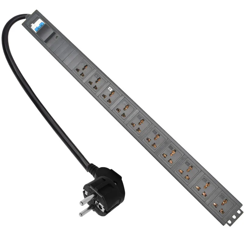 

PDU Power Strip 10A/20A Audio Noise AC Power Filter Power Conditioner Power Purifier Surge Protection with 10 Universal Outlets