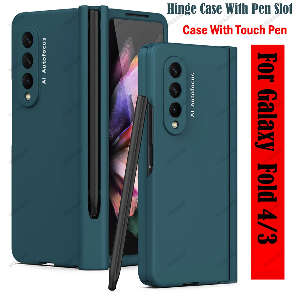 

Чехол для Samsung Z Fold 4 3 с петлями и S-держателем
