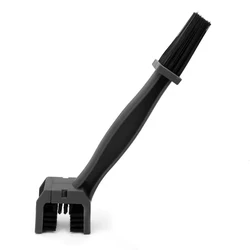 Universal Portable Chain Cleaning Brush for Motorcycles, Bicycles, and Scooters (Black)