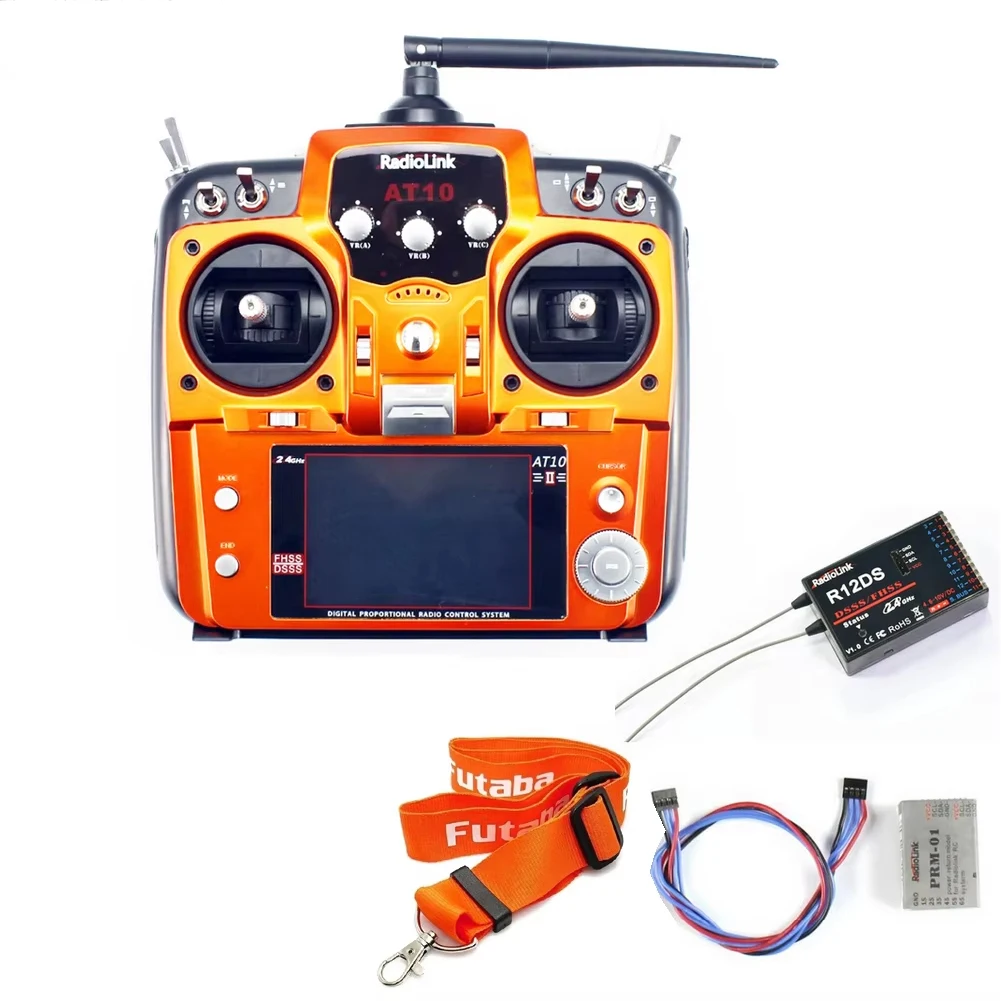 Récepteur RC R12DS 2.4GHz 12CH avec Télémétrie pour Radiocommande