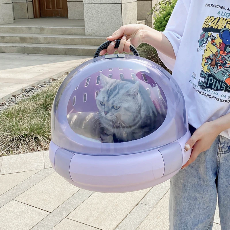 

Cat Carrier Pets Bag Portable Multi-functional Cat Bag Portable Space Capsule Pet Capsule Bag Car Dog Aviation Cage