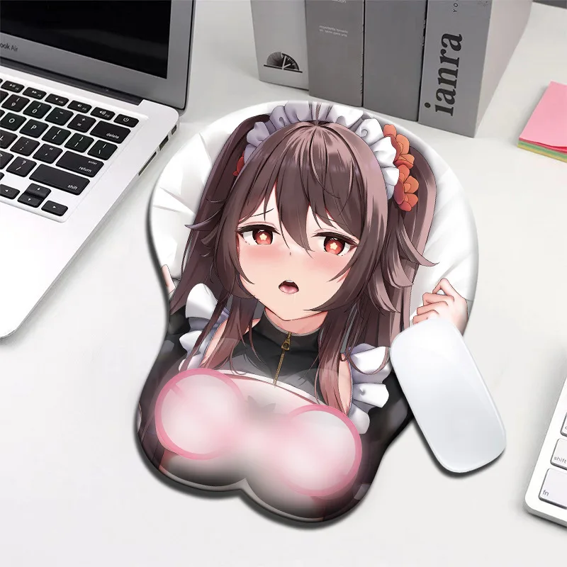 Ganyu dziewczyna Anime podkład na biurko maty do gier podkładka pod mysz dla graczy akcesoria biurowe biurko gadżety podkładka pod mysz biurową komputery stacjonarne
