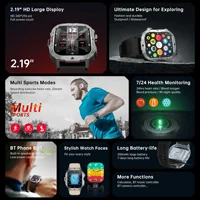 2025 New for Xiaomi Military Smart Watch Men Waterproof Outdoor Sports Fitness Tracker Health Monitor 2.19" BT Call Smartwatch 2