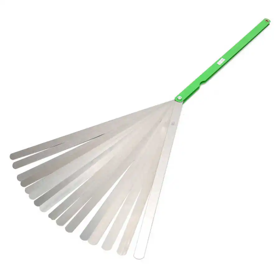 300mm Feeler Gauge 17 Blades 0.02-1mm Thickness Stainless Steel Measurement Layout Tool Filler Gauge feeler gauge