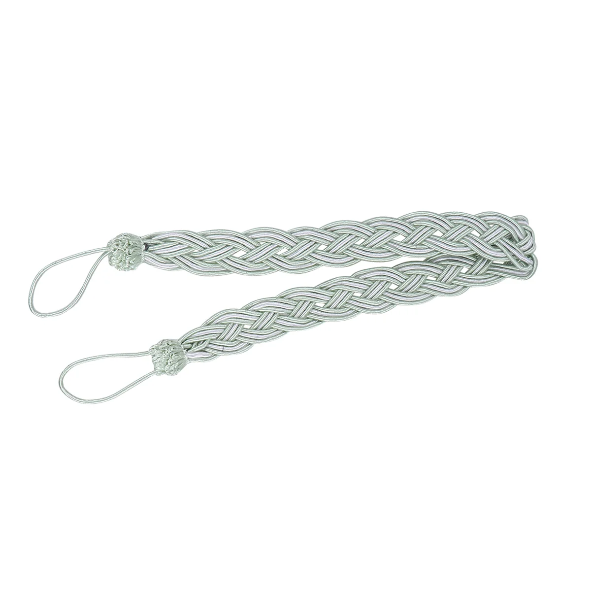 

2 PCS Drapery Tieback Curtain Rope Buckle Window Curtains Braided Tiebacks Belt