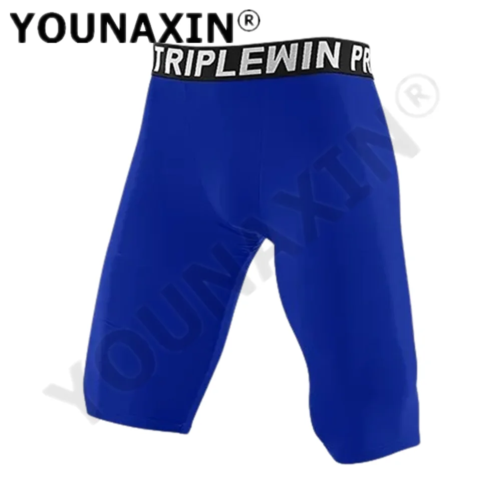 Men's Base Layer Sports Shorts Gym Basketball Pants Football Leggings Fitness Running Workout Training Quick-Dry S M L XL 2XL