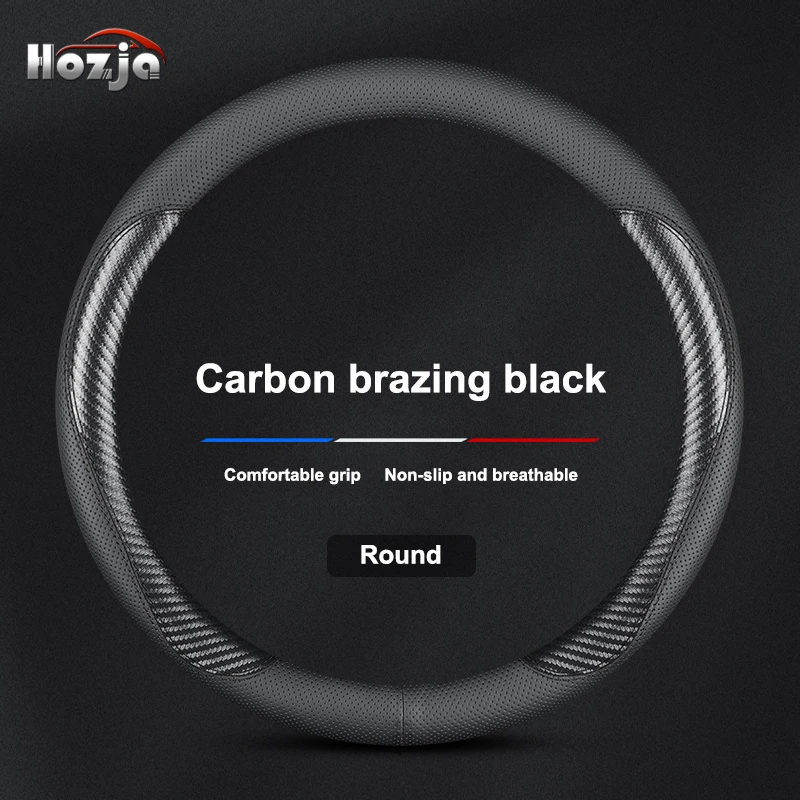 

Car Steering Wheel Cover For BMW Mini COOPERS COUNTRYMAN ONE JCW CLUBMAN F56 F55 F54 F57 F60 R55 R56 R57 R58 R59 R60 S Roadster