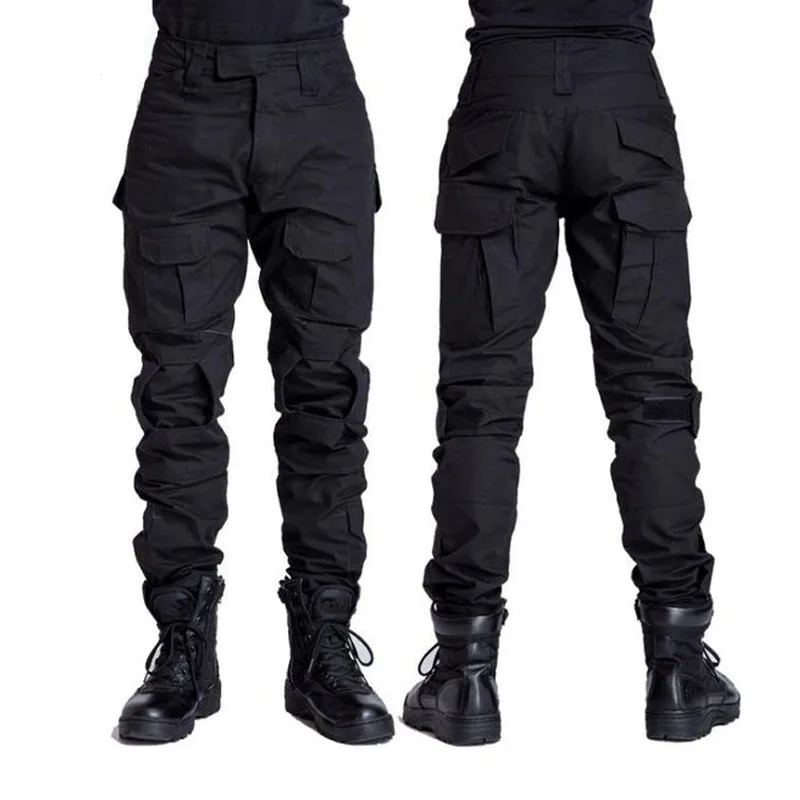 

Camouflage Tactical Pants Men Casual Breathable Wear-resistant Cargo Trousers Male Camping Hiking Training Joggers Mens Pants