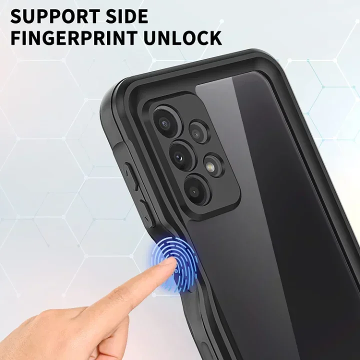 IP68 Waterproof Phone Case For Galaxy A55 A15 A25 A35 A32 A42 A53 A33 A23 A13 A54 A34 A24 A14 Shockproof Cover Screen Protector 3