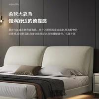Lits Queen 180x200cm en promotion – Cadre de lit flottant, lit double pour chambres à coucher, chambre de mariage, chambre de dortoir – Mobilier de chambre complet et essentiel 3