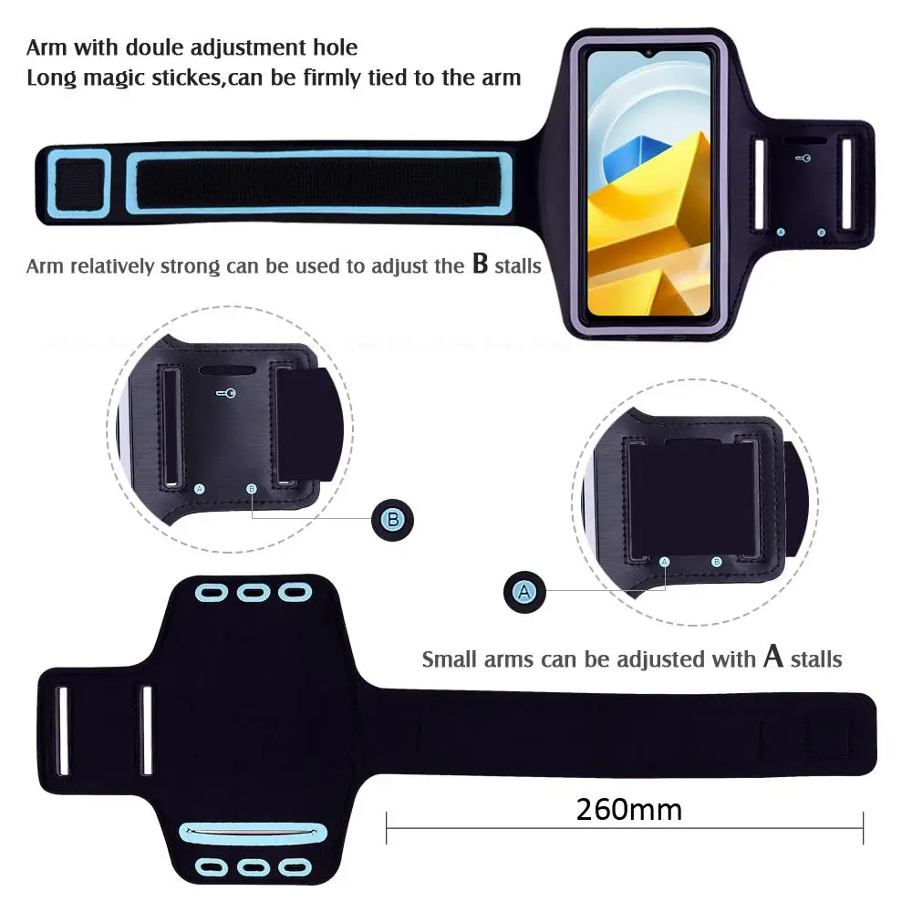 Brazalete deportivo impermeable para correr y gimnasio para Xiaomi