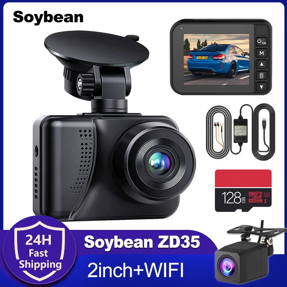 Soybean ZD35 Action Video Cameras WiFi HD 1080P 2.0" Screen 160&deg; Wide Angle Night Vision Car DVR Video Sports Recording Dashcam