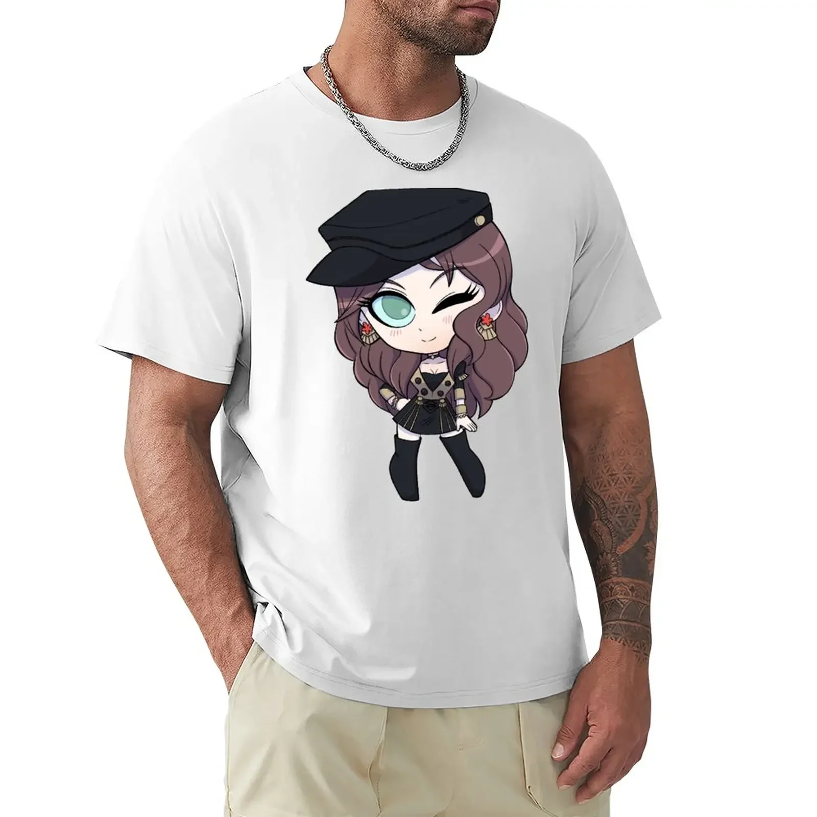 Dorothea - Fire Emblem Three Houses - Chibi Cutie T-Shirt Anime Plain Summer Top Abbigliamento Uomo