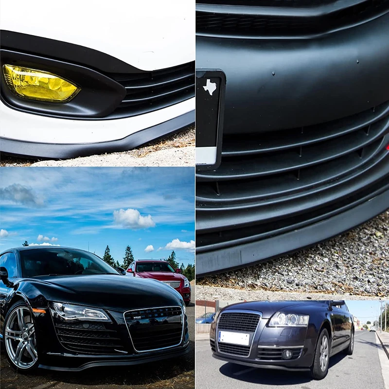 Universal Rubber Body Trim Strip for Car Bumper and Side Skirt Protection