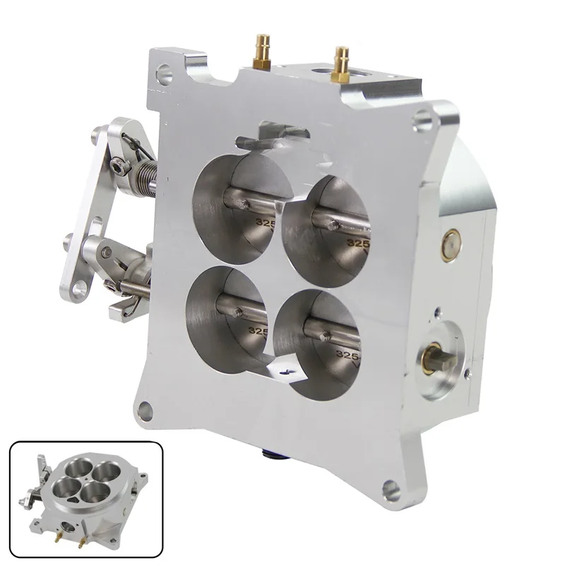 CNC Billet 1000CFM 4150 Throttle Body 3