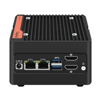 Pocket Mini PC NAS Board PC Intel i3-N355 N150 2xi226-V 2.5G DDR5 4800MHz 4xM.2 NVMe Firewall soft Router Computer 2xUSB3.2 1