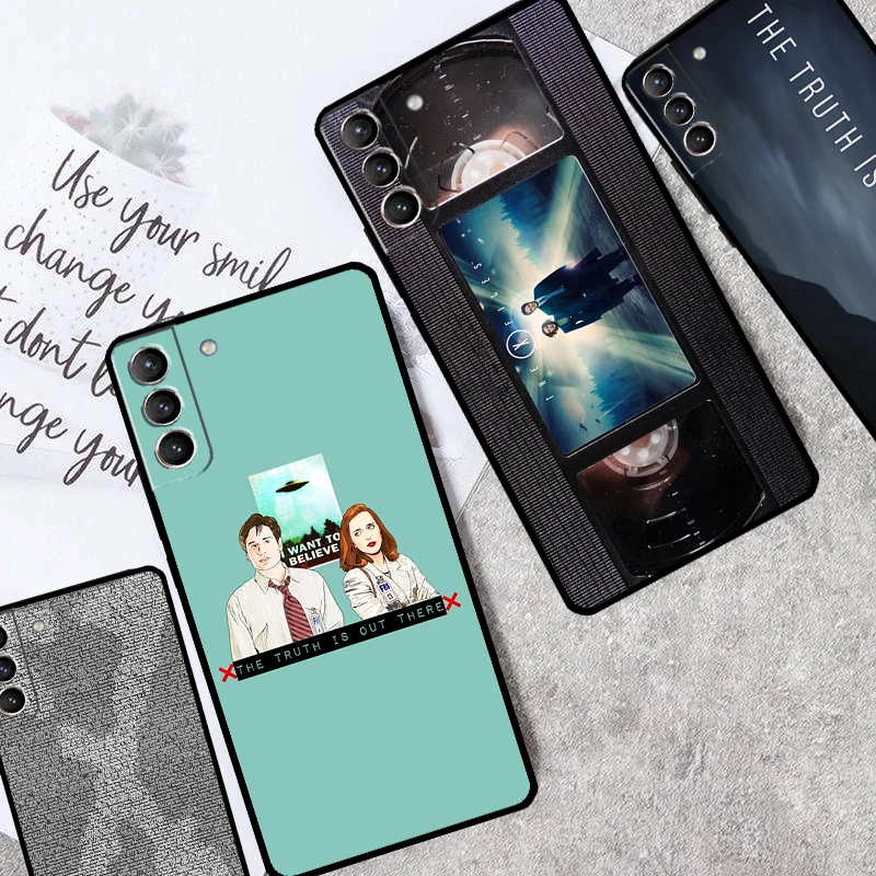The X Files I Want To Believe Cover Per Samsung Galaxy S24 Ultra S23 S22 Plus S20 S21 Fe S8 S9 S10 Note 10 20 Ultra Case