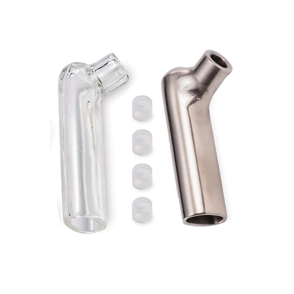 Glass & Titanium Mouthpiece for Storz & Bickel Mighty Crafty Mighty+