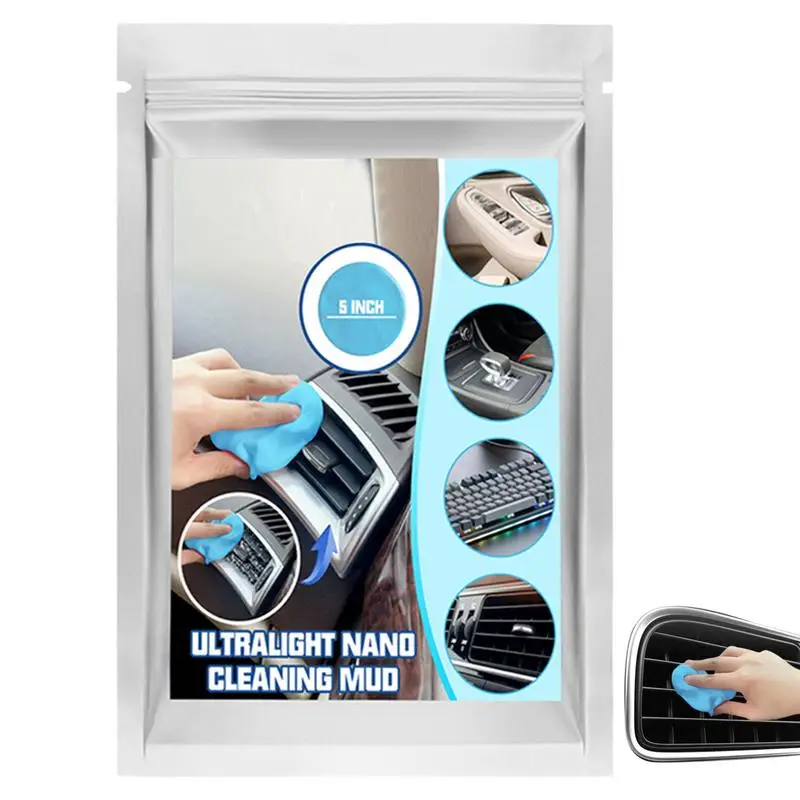 20g Car Cleaning Gel Slime Magic Mud Automobile Air Vent Computer Keyboard Dirt Dust Remover Gel Car Wash Interior Cleaning Tool