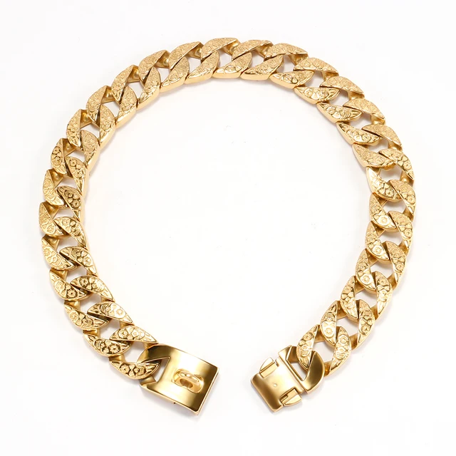 Gold Dog Collar