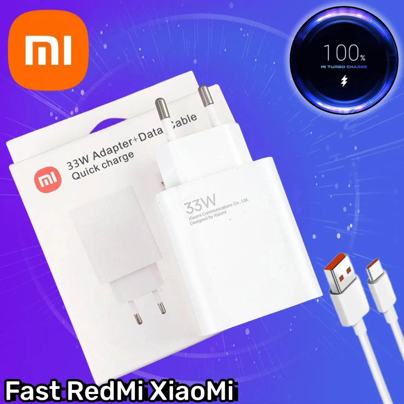 Xiaomi Fast Charger 33w Turbo Charge  Xiaomi Turbo Charger 33w Us -  Charger 33w Fast - Aliexpress