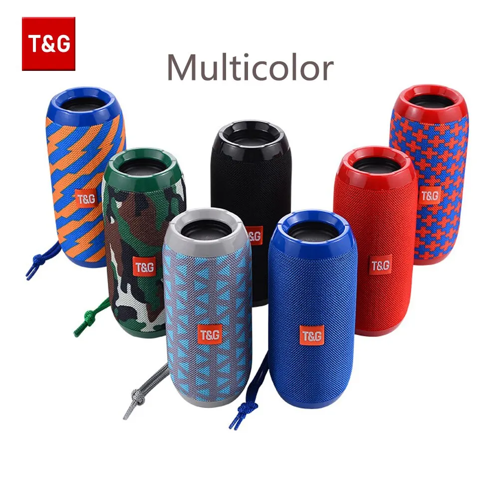 Bluetooth Speaker TG117 Portable Outdoor TWS Wireless Sound Box Stereo Surround Supports TF Radio HandsFree Call,mini bluetooth speaker,portable speaker,bluetooth speaker,mini sound box,horn loudspeaker,audio speaker