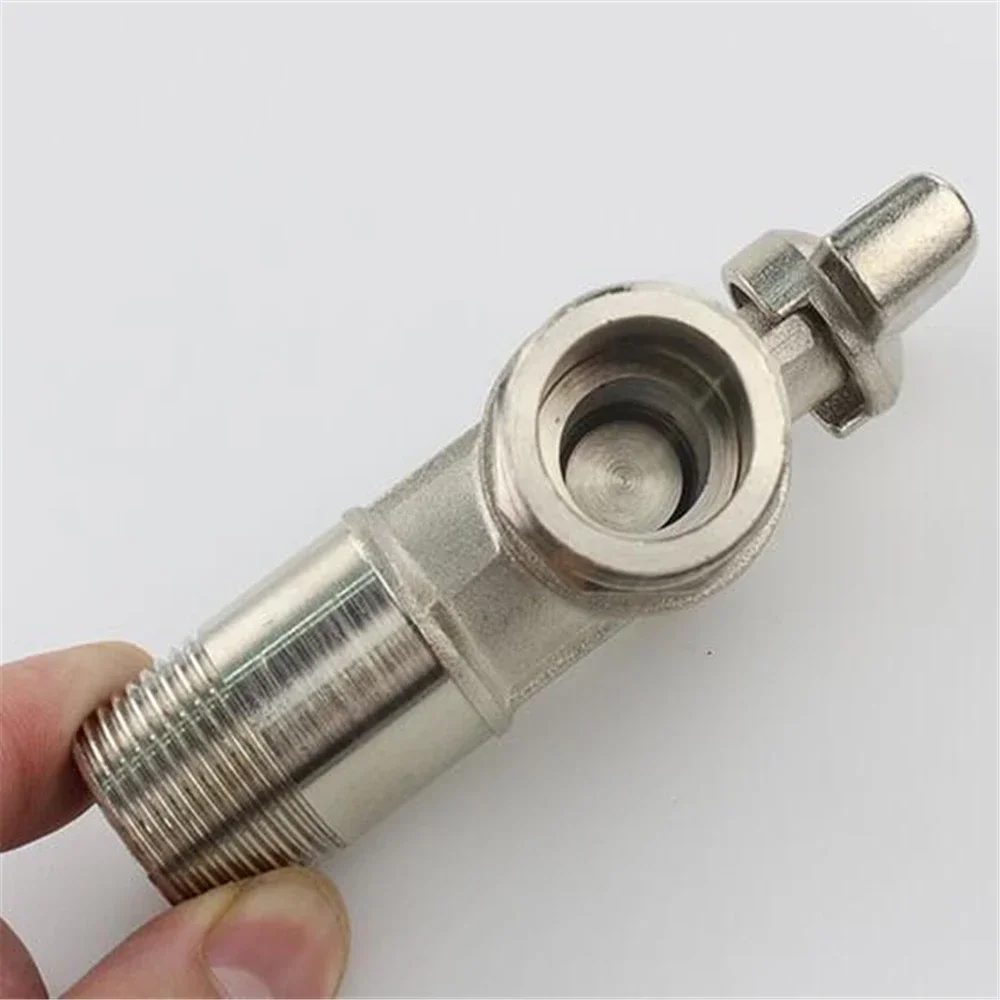 All Copper Thickened Lengthened Large Flow Angle Valve Ball Core Boiler Water Heater Special Triangle Valve