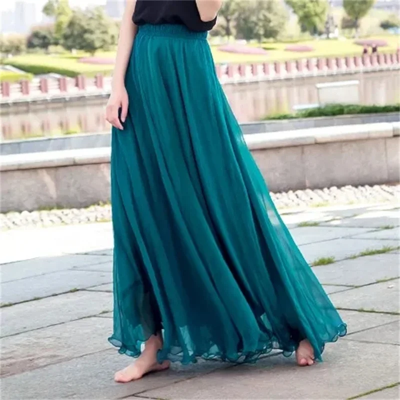 ヨガ・フィットネスその他 BALLESSIMO Chiffon Skirt (Dusty Blue) Trumpet Skirt – billytshop