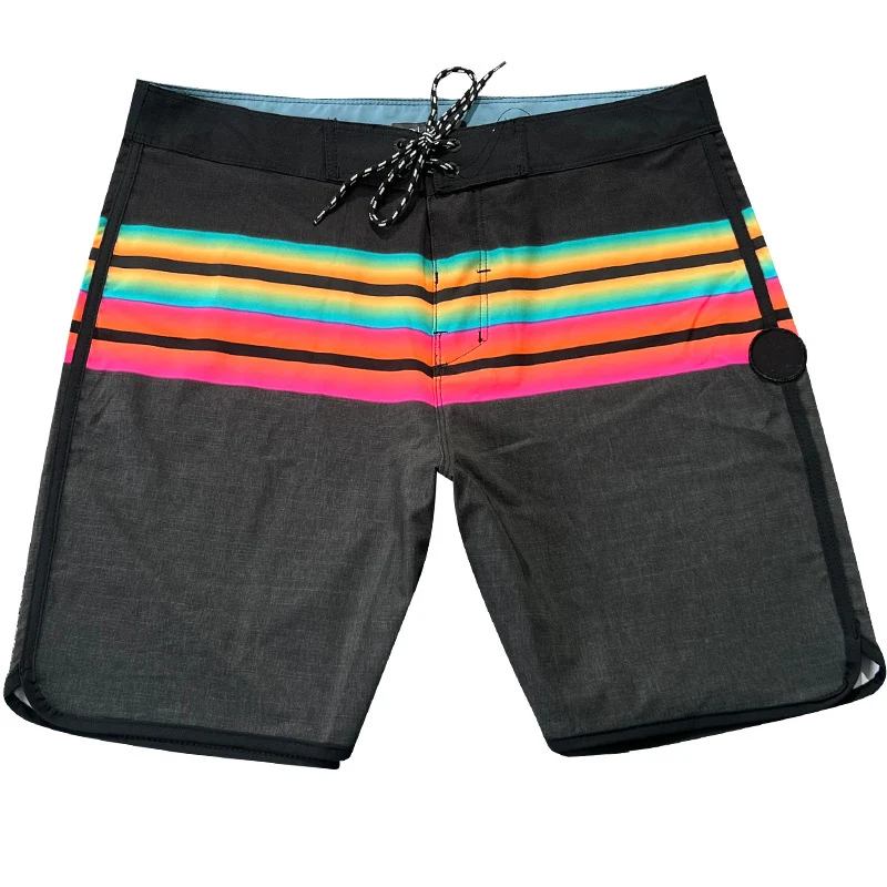 Summer New Men Waterproof Beach Shorts Phantom Bermuda Board Shorts Swim Shorts Quick Dry Casual Diving Surfwear Plus 2024-12 3