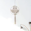 Owl Pendant Hand-woven Macrame Tapestry Home Wall Hanging Decoration Dropshipping 4
