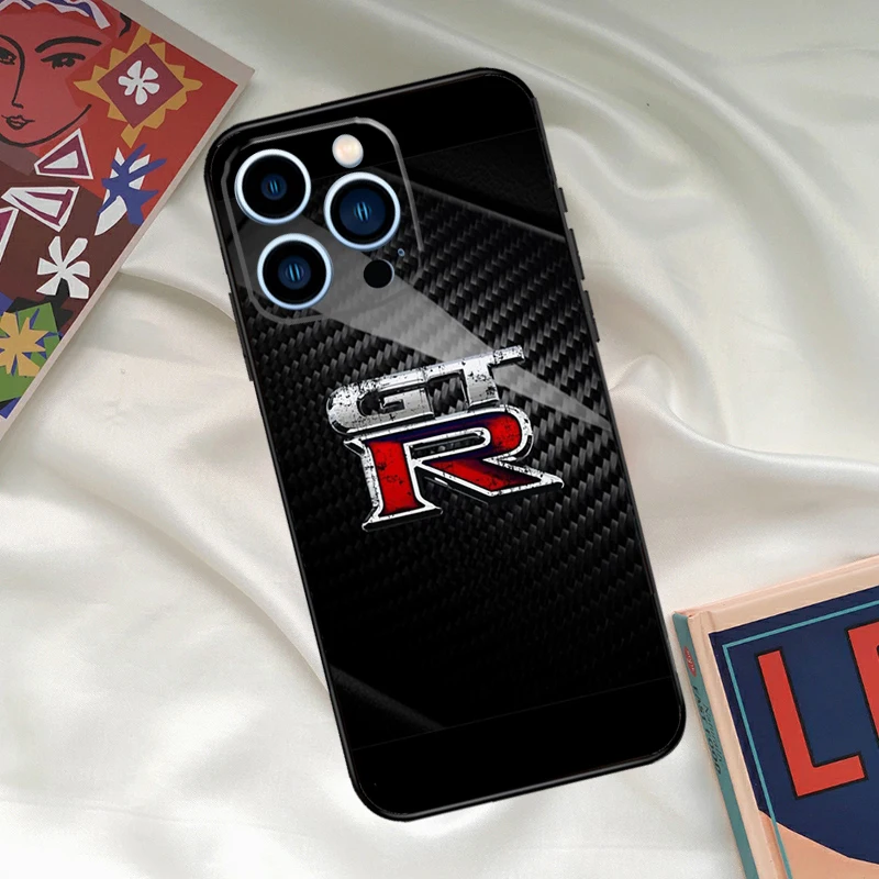携帯電話本体 R34 Legendary JDM Skyline R34 Japanese Drift Car Phone Case for