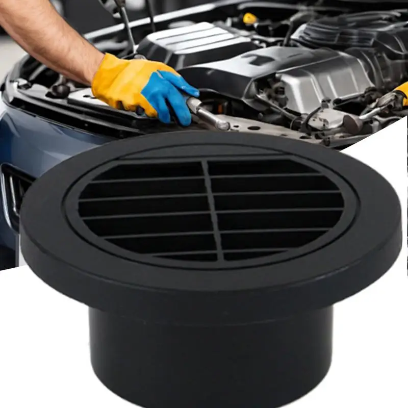Air Vent Outlet For Heater Flat Air Outlet Grille Accessories 360 Degrees Rotatable Water Heater Vent Pipe Parking