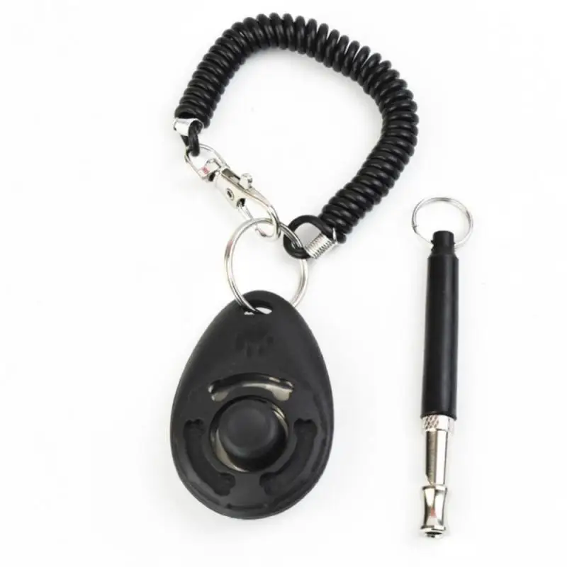 1/2/5PCS Pet Training Dog Clicker Dog Trainer Pet Whistle Training Flute