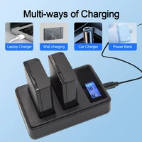 EN-EL14 Camera Battery Charger for Nikon D5200 D5300 D5500 D560 D3200 D3300 D3400 D3500 DF CoolpixP7000 P7100 P7700 P7800 Camera - Image 5