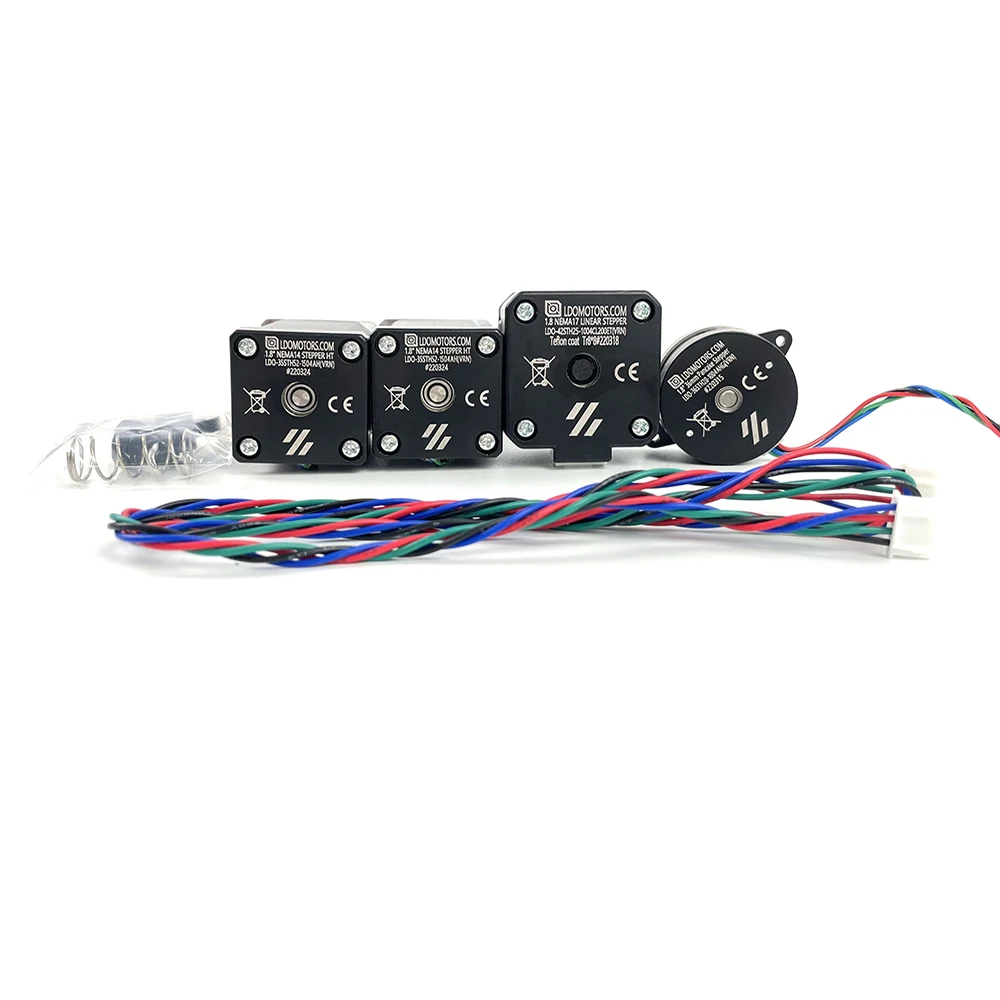 Jogo da Extrusora da Impressora do Biqu-v0.1 3d Motor do Ldo 180 °c Alta Temperatura Ldo36sth201004ahg Nema17 Motor Deslizante - Imagem 3
