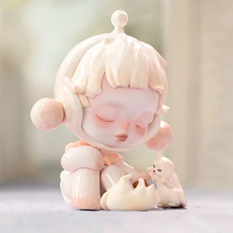 POP MART Skullpanda The Warmth Series Blind Box Kawaii Doll Anime Action Figure Cute Kid Toy Birthday Gift Collectible Guess Bag