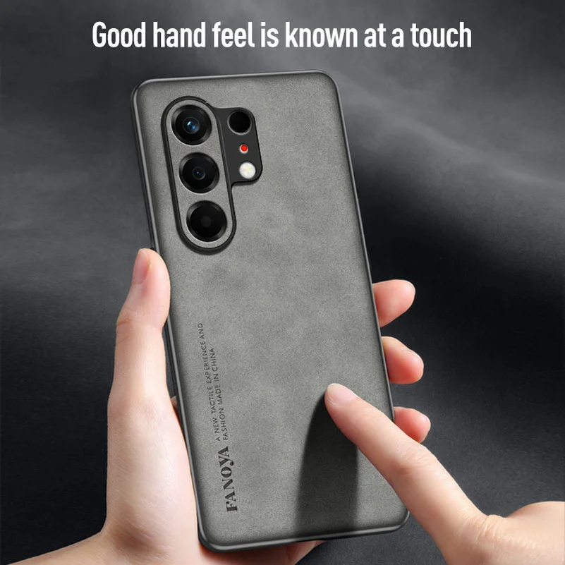 Elegant Leather Suede Case - Comfortable Protective Cover