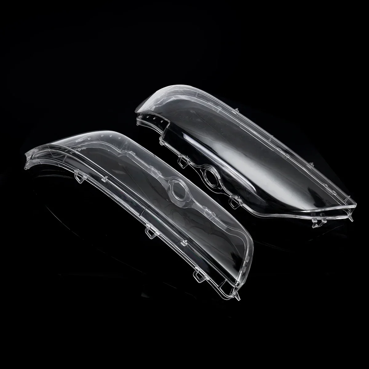 L/R 4-Door Car Headlight Lens Cover For BMW E39 facelift 1996-2003 63128375301 63128375302 Headlight Cover Shell